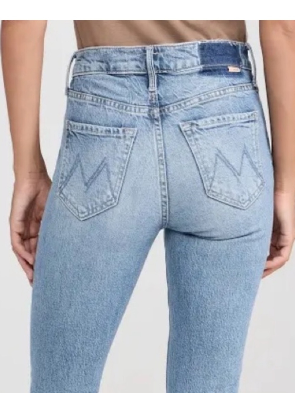 MOTHER The Outsider Flood Fray Are We There Yet size 29 Mother Superior Jeans - Picture 3 of 10
